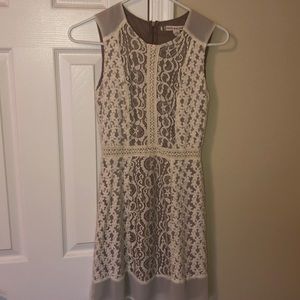 Chelsea & Violet white lace dress